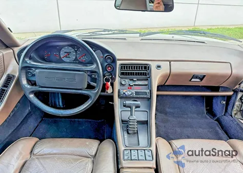 1982 Porsche 928 из США, поврежденный, VIN WP0JA092XCS820309